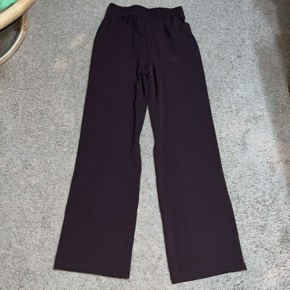 The Lady & The Sailor High Waisted Drawstring Pants Chocolate Air Flow 1 XS-S - Picture 6 of 9